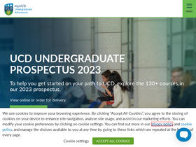 'myucd.ie' screenshot