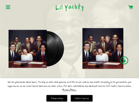 lilyachtyshop.com homepage screenshot