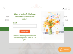 theorangeiris.com homepage screenshot