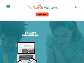 'theautismhelper.com' screenshot