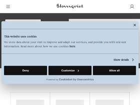 'blomqvist.no' screenshot