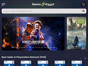 'games2egypt.com' screenshot