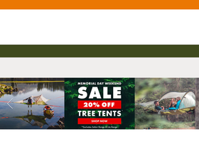 'tentsile.com' screenshot