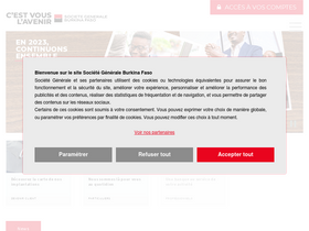 'societegenerale.bf' screenshot