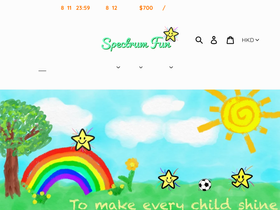 spectrumfun.co homepage screenshot