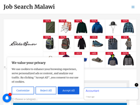 'jobsearchmalawi.com' screenshot