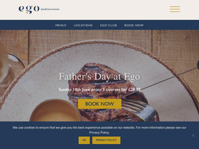 'egorestaurants.co.uk' screenshot