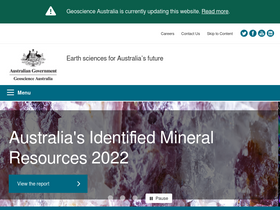 'ga.gov.au' screenshot