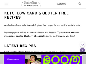 'divaliciousrecipes.com' screenshot
