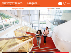 'langara.ca' screenshot