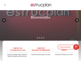 'estrucplan.com.ar' screenshot