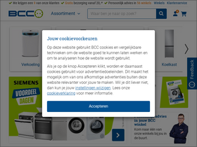'bcc.nl' screenshot
