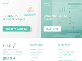 'getheally.com' screenshot