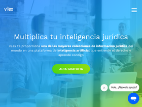 'vlex.com.pe' screenshot
