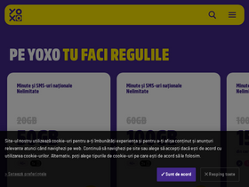 'yoxo.ro' screenshot