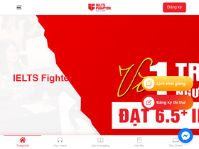 'ielts-fighter.com' screenshot