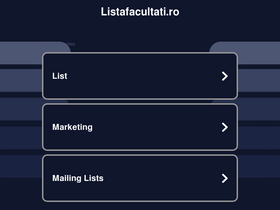 listafacultati.ro