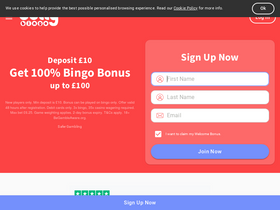 'dottybingo.com' screenshot