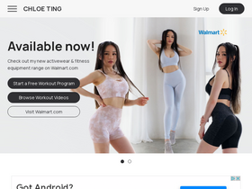 'chloeting.com' screenshot