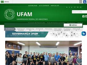'ppgd.ufam.edu.br' screenshot