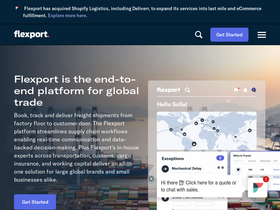 'flexport.com' screenshot