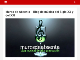 'murosdeabsenta.com' screenshot