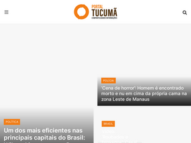 'portaltucuma.com.br' screenshot
