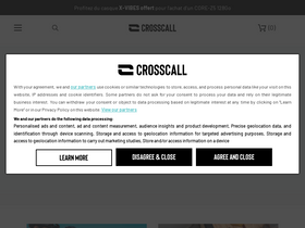 'crosscall.com' screenshot