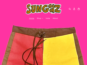 sungodzcalifornia.com homepage screenshot