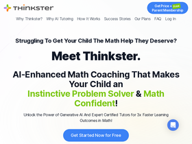 'hellothinkster.com' screenshot