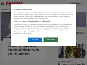 'femina.se' screenshot