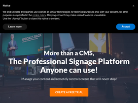 'onsign.tv' screenshot