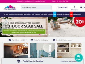 'tilemountain.co.uk' screenshot