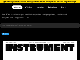 'uijar.com' screenshot