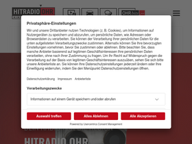 'hitradio-ohr.de' screenshot