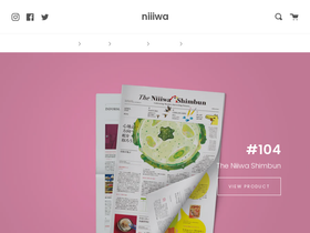 niiiwa.store homepage screenshot