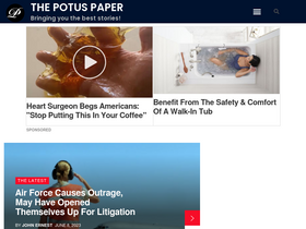 'potuspaper.com' screenshot
