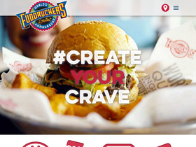 'fuddruckers.com' screenshot