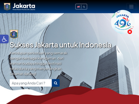 'dtks.jakarta.go.id' screenshot
