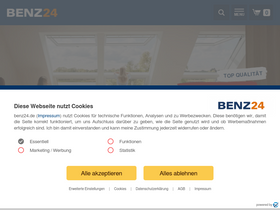 'benz24.de' screenshot