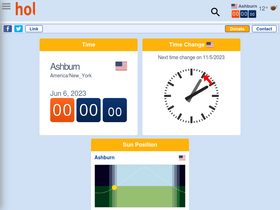 'holidays-info.com' screenshot