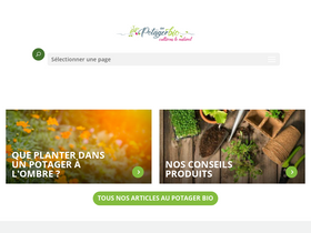 'au-potager-bio.com' screenshot