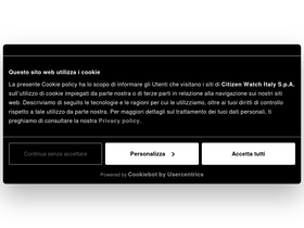 'bulova.it' screenshot