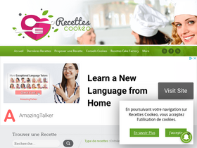 'recettescookeo.com' screenshot