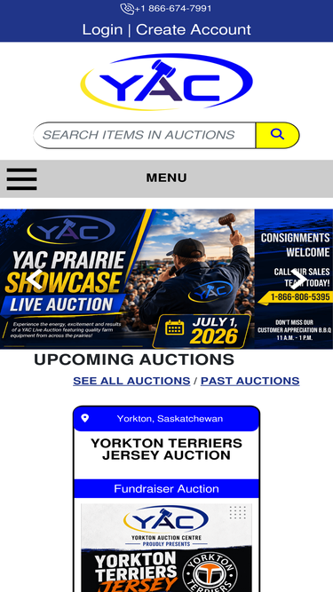 yacauctions.com