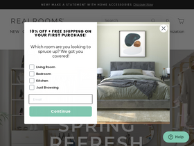 'realrooms.com' screenshot