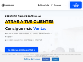 'luisrsilva.com' screenshot