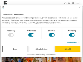 'iesabroad.org' screenshot