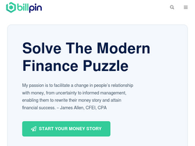 'billpin.com' screenshot
