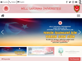 'msu.edu.tr' screenshot